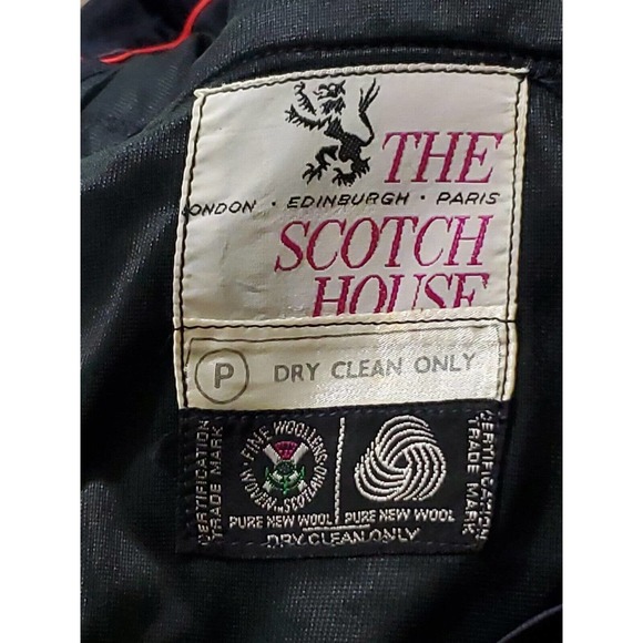 Scotch Green Plaid Tartan Wool Men's Pants For Crafting - Picture 8 of 8